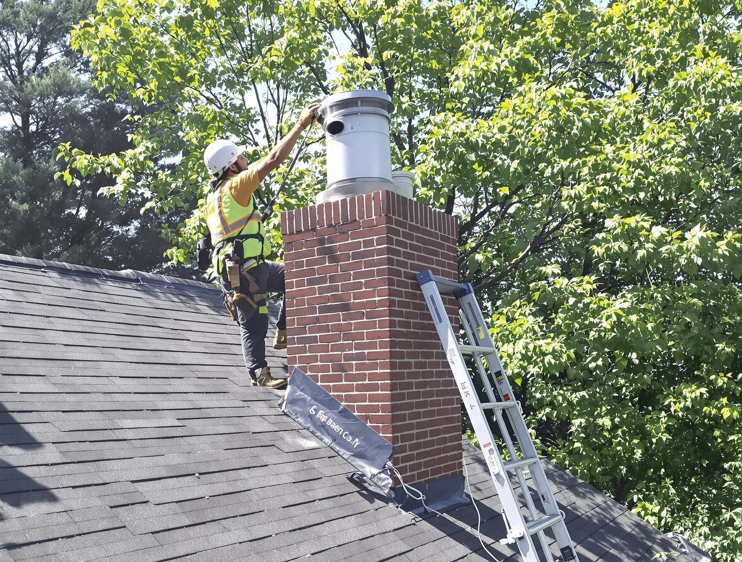 Chimney liner inspection by Grayson Valley Chimney Sweep in Grayson Valley, AL