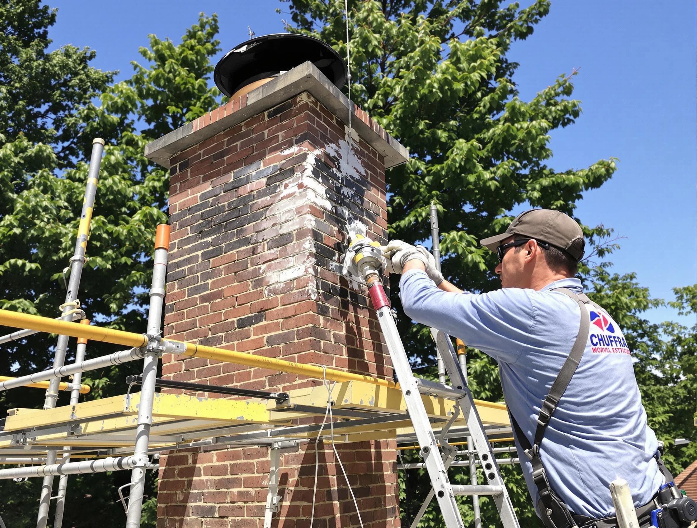 Structural chimney repair by Grayson Valley Chimney Sweep in Grayson Valley, AL
