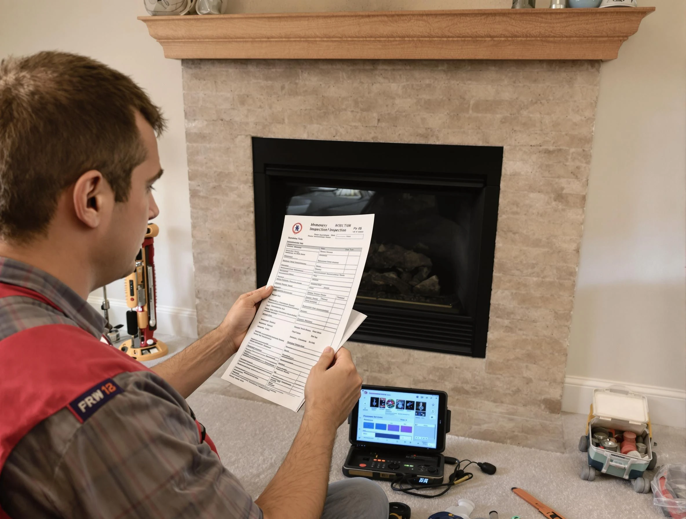 Thorough chimney inspection by Grayson Valley Chimney Sweep in Grayson Valley, AL