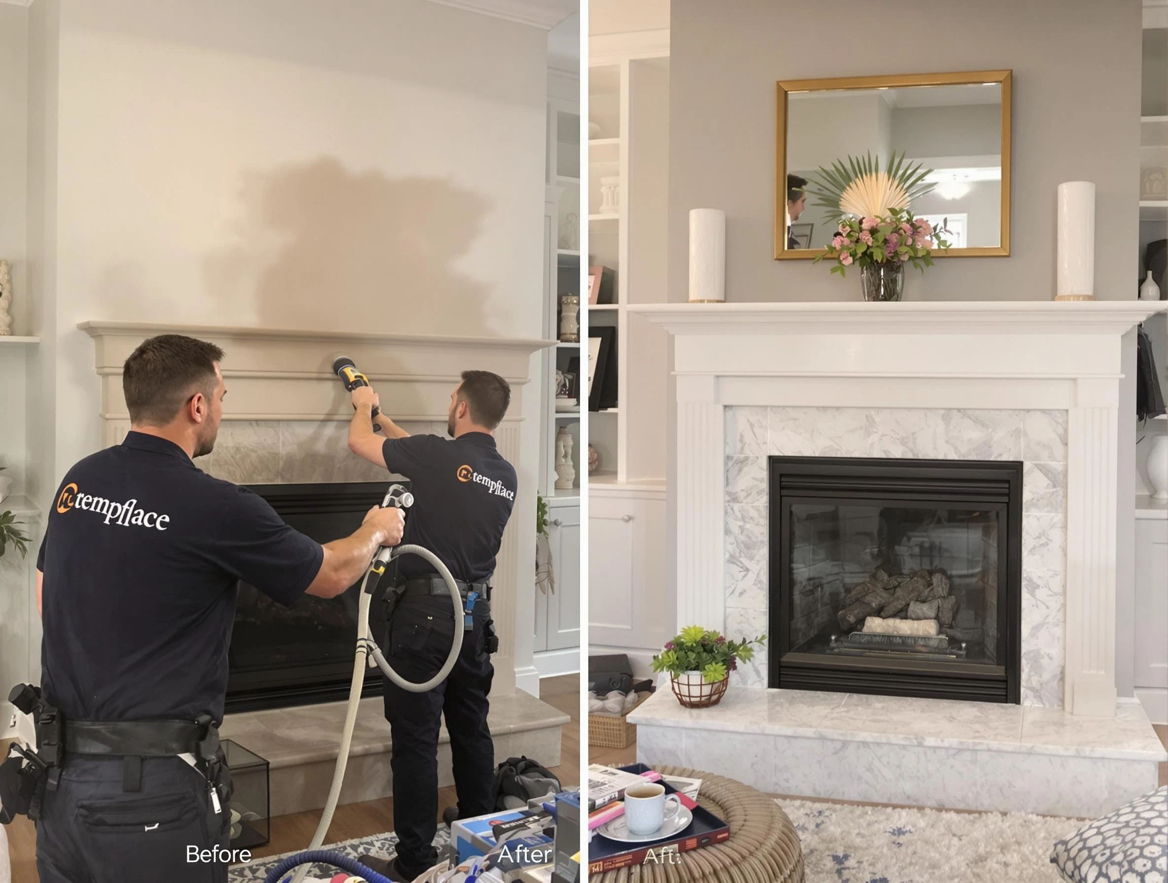 Professional soot removal by Grayson Valley Chimney Sweep team in Grayson Valley, AL